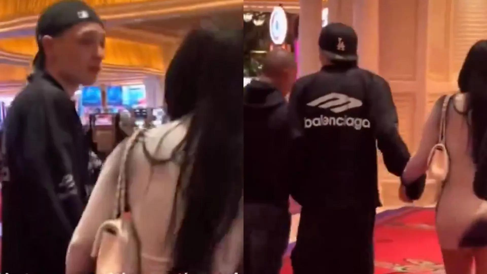 Video: Captan a Peso Pluma con Otra Mujer en Las Vegas