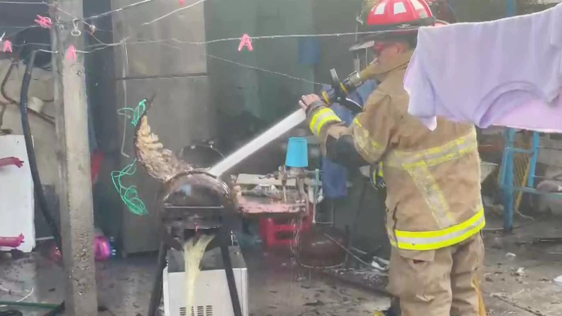 Los bomberos retiran tres colmenas de abejas en Fray Albino