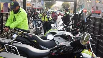 FOTO: Operativo a Motociclistas en Iztapalapa