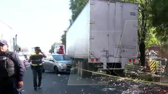 foto: Accidente Múltiple en la México-Querétaro Deja 2 Muertos
