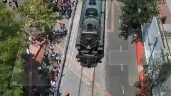 Foto: Locomotora La Emperatriz en Polanco