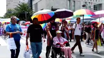 Foto: Fundador de la Marcha por el Orgullo Participa  en la Fiesta Pride, en CDMX