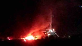 Foto: Explosión en Pozo Exploratorio de Pemex en Comalcalco, Tabasco