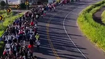 Caravana Migrante en Chiapas