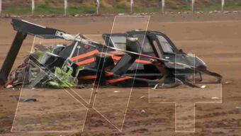FOTO: Desplome de Helicóptero en Jalisco
