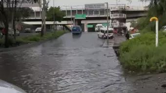 Inundación en Avenida Central
