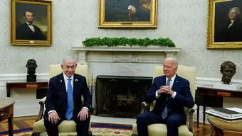 Foto: Biden Recibe a Netanyahu en La Casa Blanca; Estos Son los Temas a Tratar