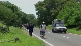 Caravana Migrante en Chiapas