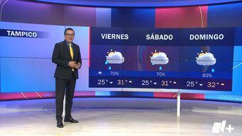 Pronóstico del Tiempo Tamaulipas con Oscar Sobrevilla Jueves 25 de Julio 2024