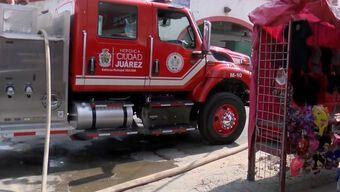 Se Registra Conato de Incendio en el Mercado Reforma de Ciudad Juárez