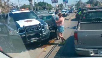 Aumentan Accidentes de Tránsito con Patrullas de la Policía en Tijuana