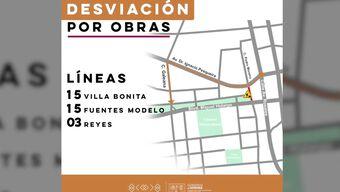 Transporte Público de Hermosillo Modificará Rutas por Obras de Rehabilitación de Calles