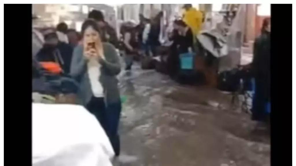 Lluvias Inundan Calles y Afectan a Artesanos en San Miguel de Allende