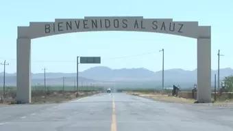 Entrada a El Sauz