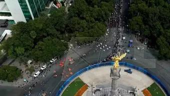 Foto: Así se Ve Desde el Aire el Mágico Desfile de Alebrijes Monumentales 2024 en CDMX