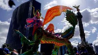 Foto:  Tradicional Desfile de Alebrijes Monumentales en la Ciudad de México