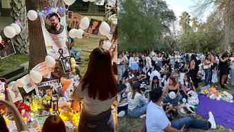 Fanáticas laguneras se reunieron en el bosque Venustiano Carranza para rendir homenaje a Liam Payne.