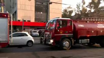 Foto: Prohíben Labor de Bomberos en Incendio en Tlatelolco