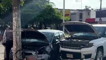 Foto: Madrugada de Accidentes en Carreteras de México Deja Varias Víctimas y Heridos