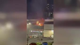 Foto: Se Incendia Restaurante de Santa Fe en la CDMX