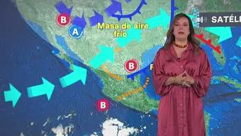 Clima Hoy en México del 19 de Noviembre de 2024 con Raquel Méndez: Llegada de Masa de Aire Ártico