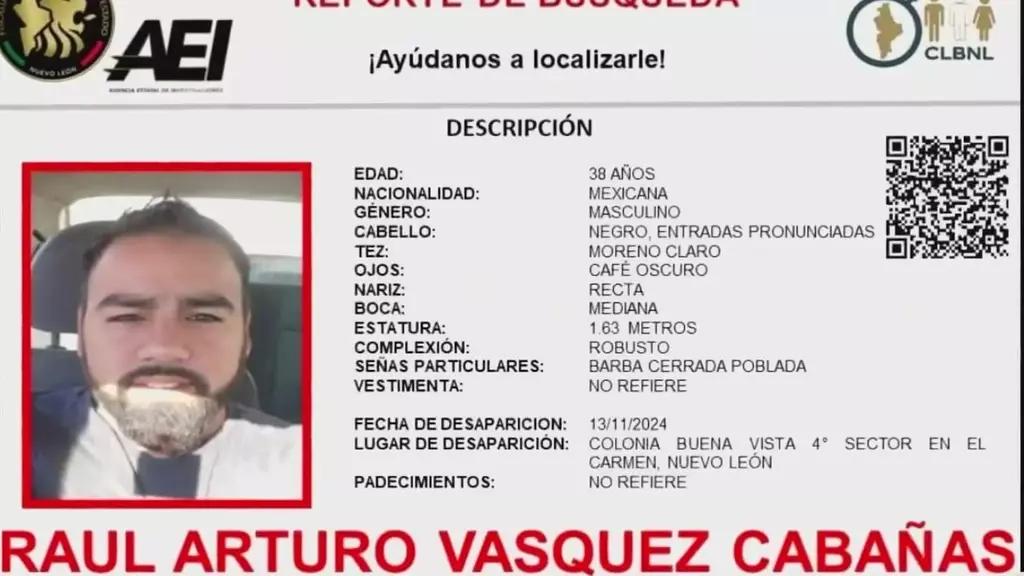 Busca Familia a Empleado Desaparecido en el Carmen, NL