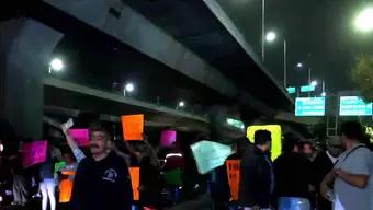 Foto: ¡Cambia de Ruta! Manifestantes Bloquean Periférico Norte, Naucalpan