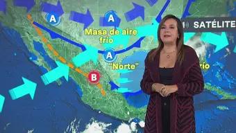 Foto: Clima Hoy en México del 20 de Noviembre de 2024 con Raquel Méndez: Lluvias en la CDMX