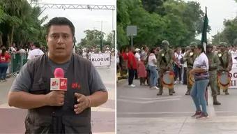 Comienza el Desfile Cívico-Deportivo en Plaza de la Reforma en Cancún