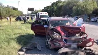 Choque entre Camionetas Deja Tres Lesionados en Ciudad Victoria