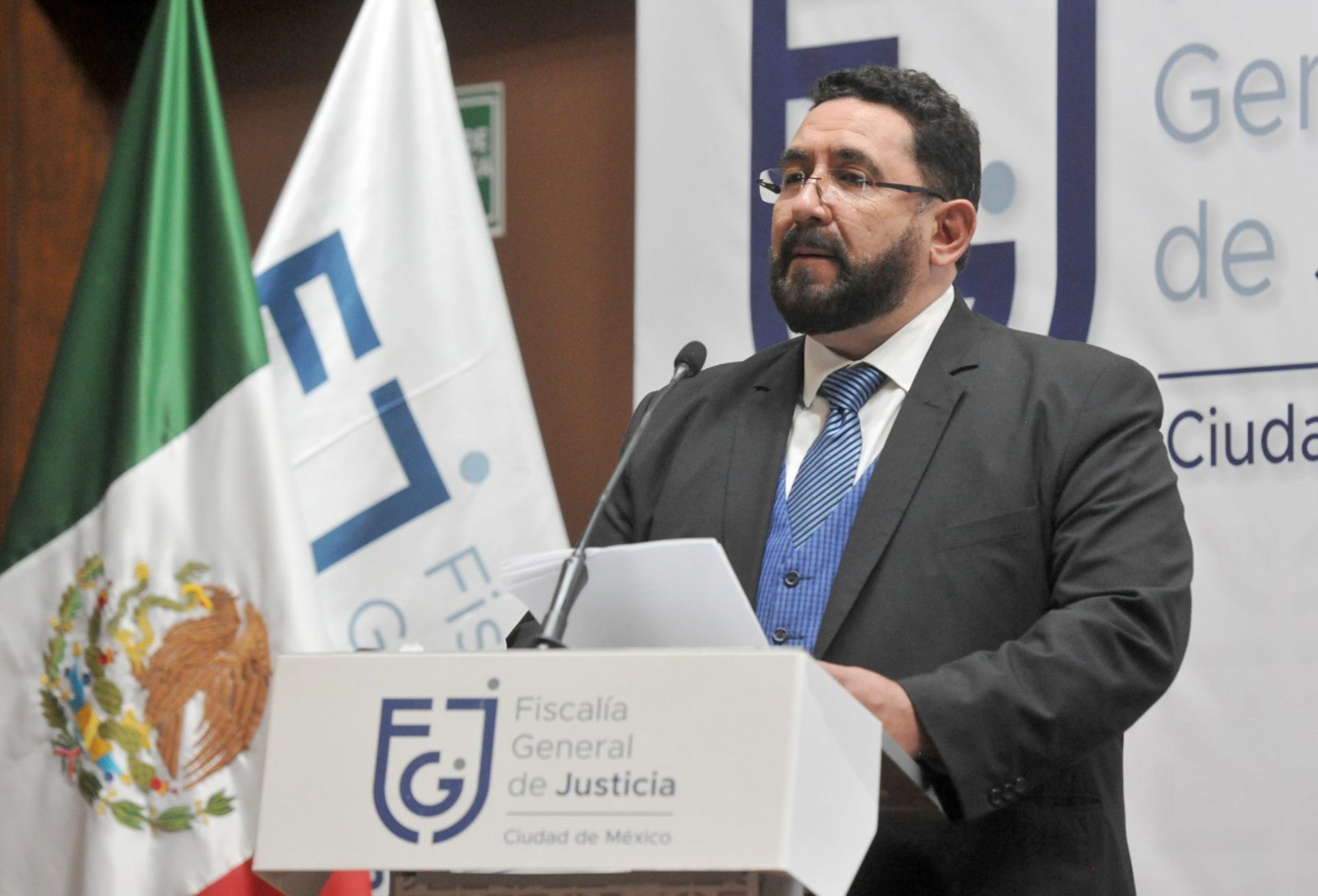 Ulises Lara, vocero de la Fiscalía de la CDMX 