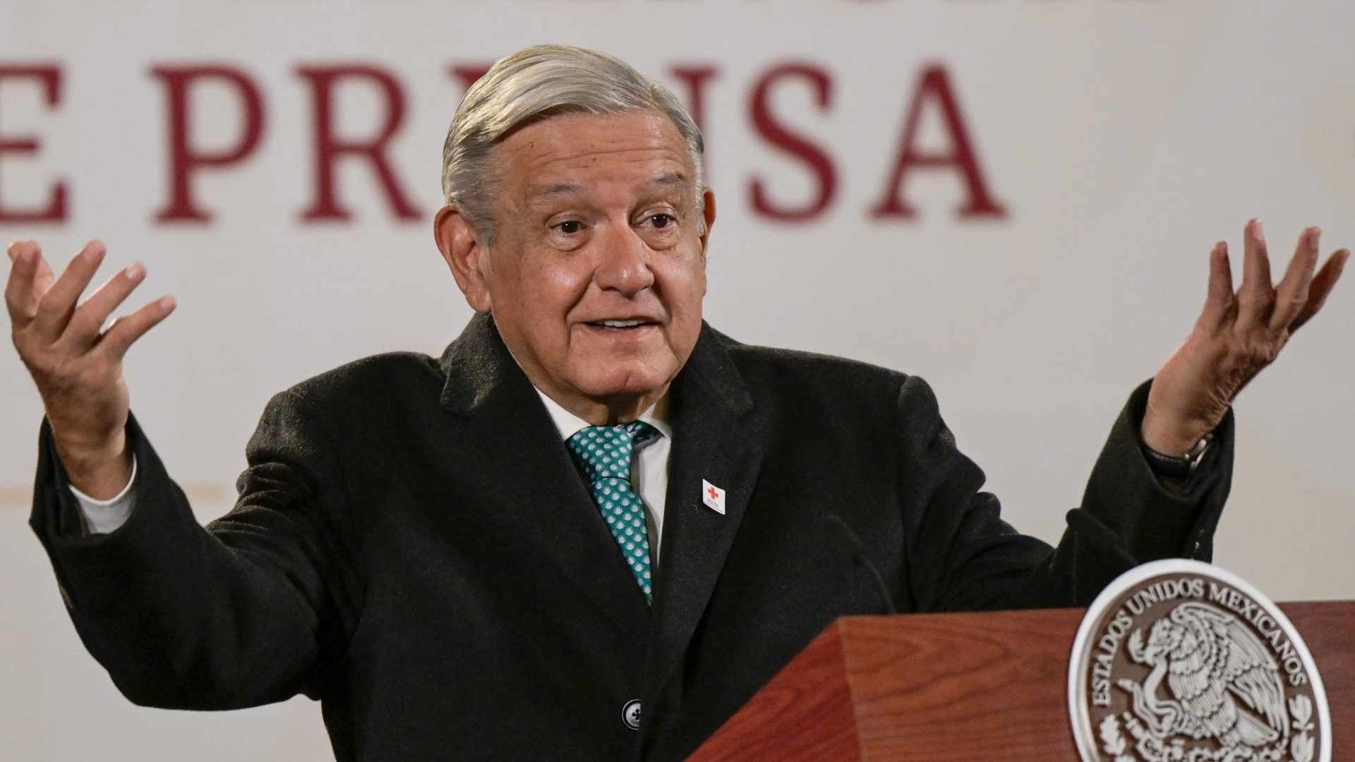 El presidente de México, Andrés Manuel López Obrador