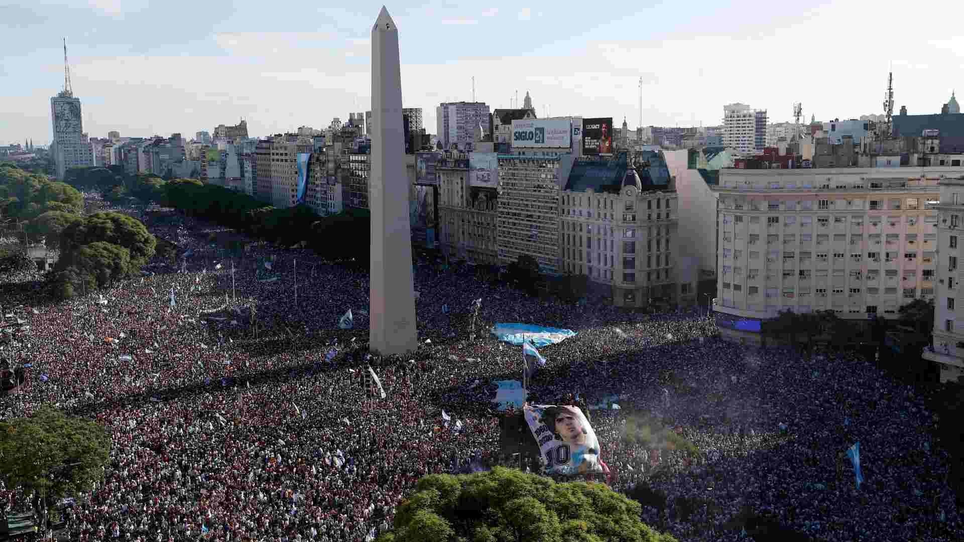 Argentina celebra la victoria ante Francia