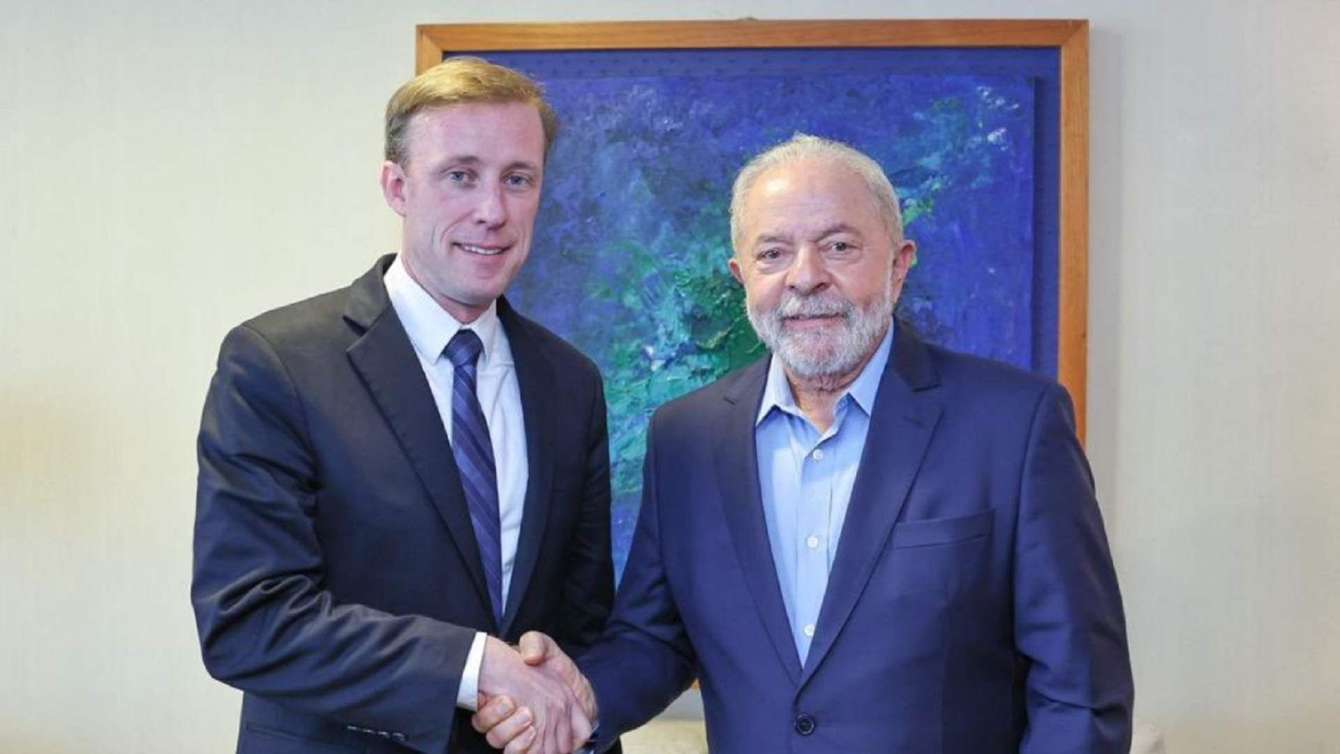 Reunión Jake Sullivan y Luiz Inácio Lula da Silva