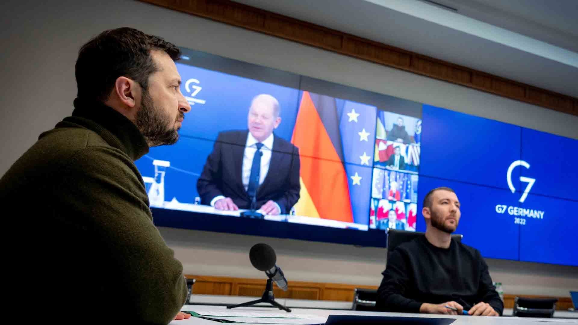 Volodimir Zelenski, alertó que su país necesita gas para sortear el invierno