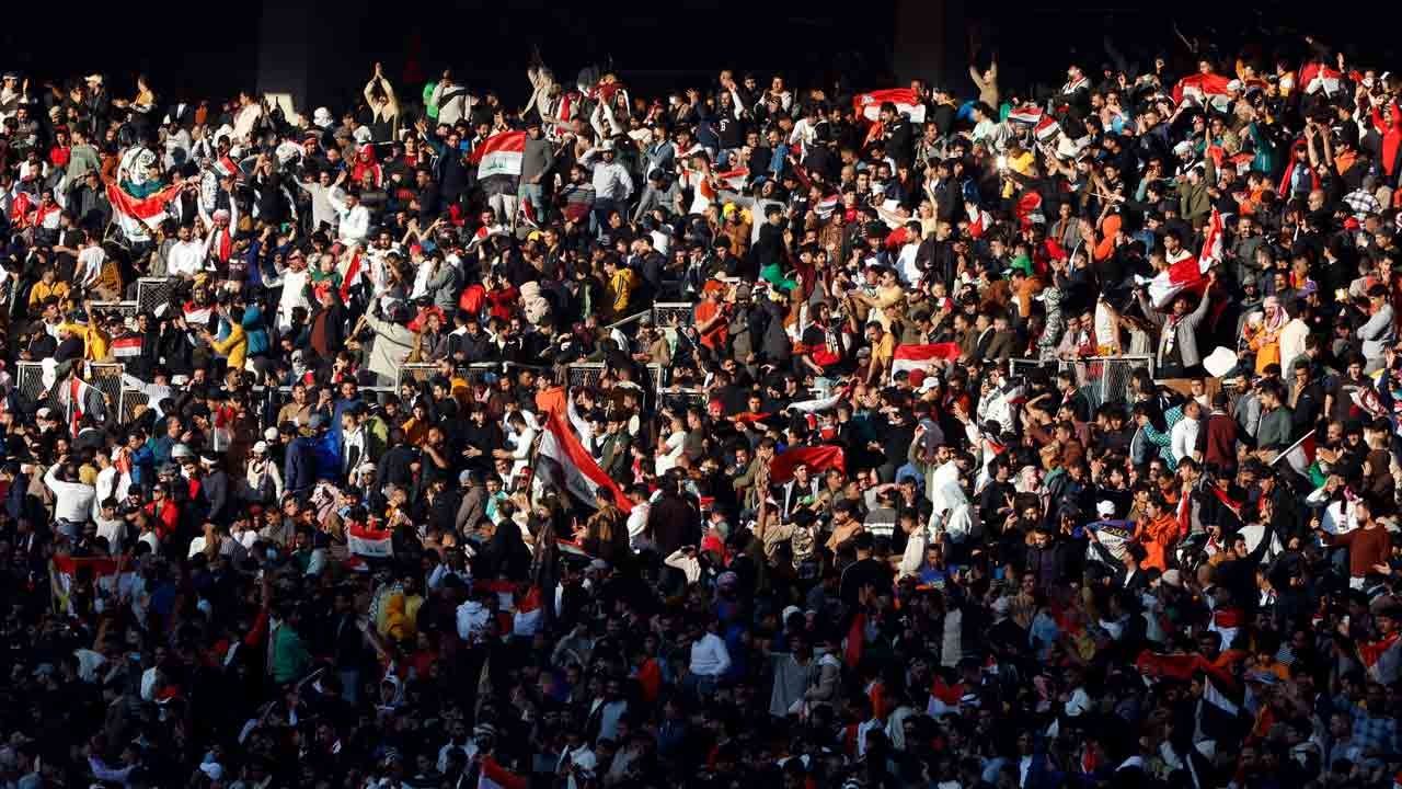 Estampida en estadio de Irak deja un muerto 