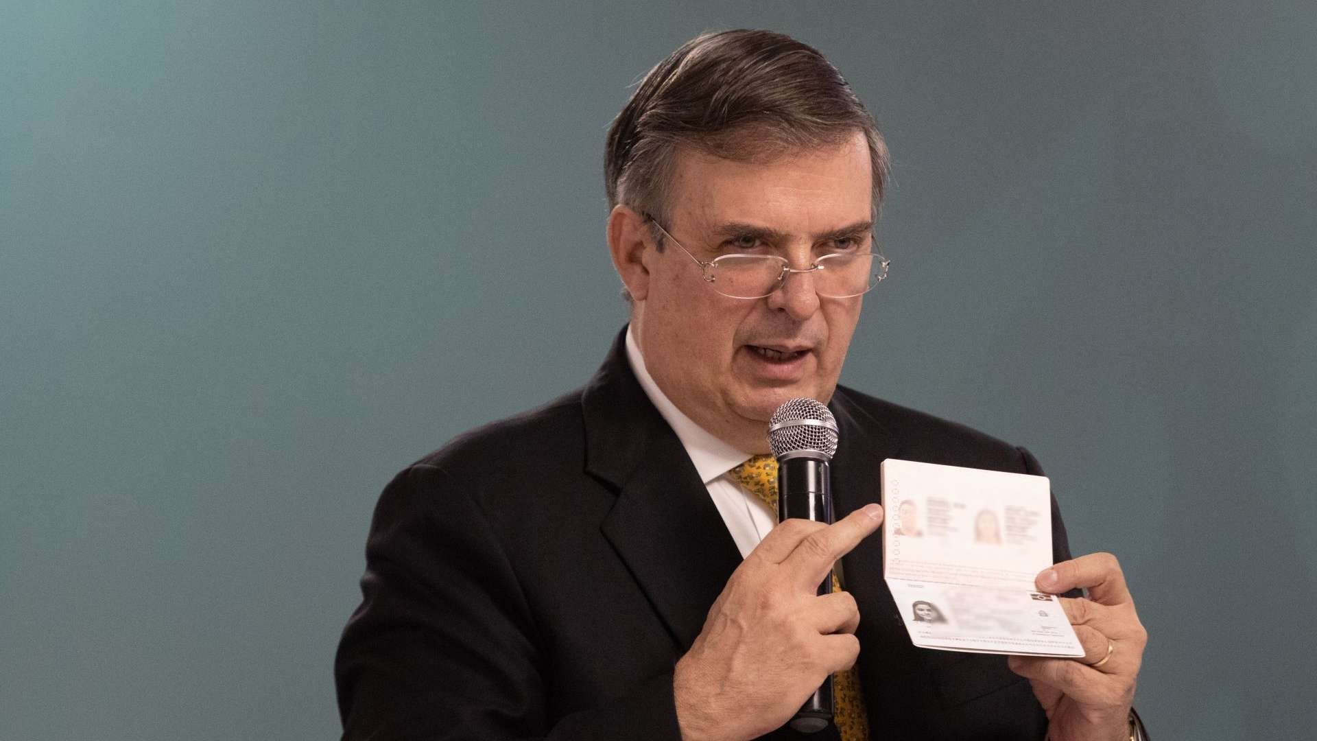 Marcelo Ebrard, secretario de Relaciones Exteriores