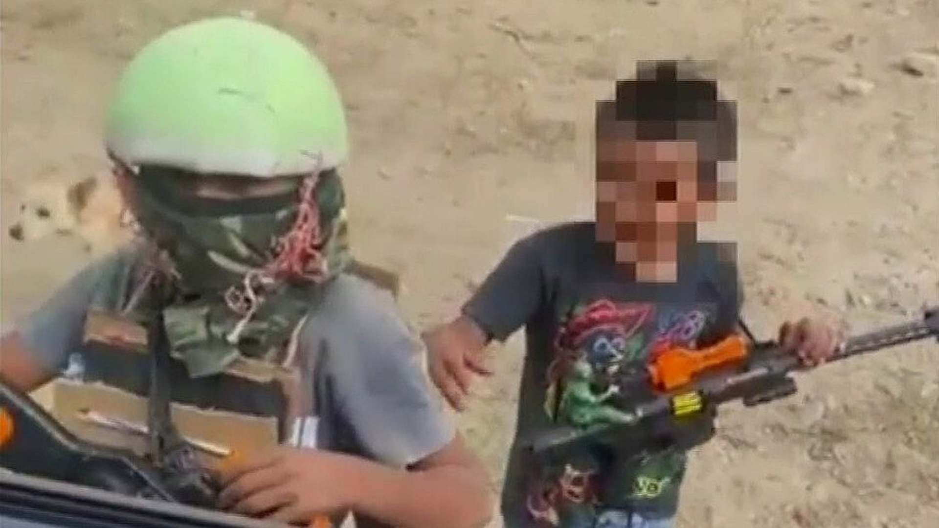 Niños Simulan un Retén de Sicarios en Sinaloa