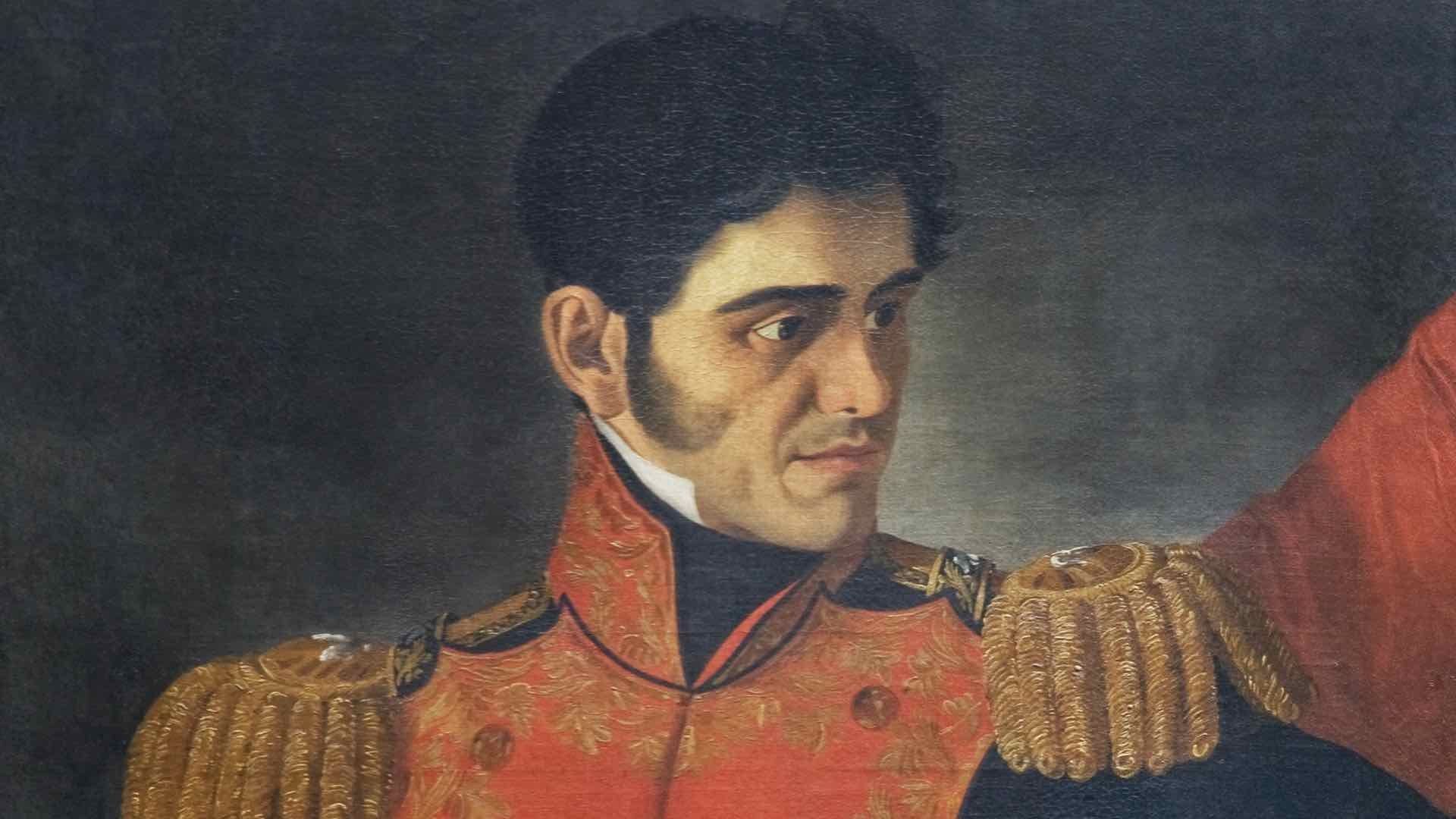 Cuadro de Antonio López de Santa Anna