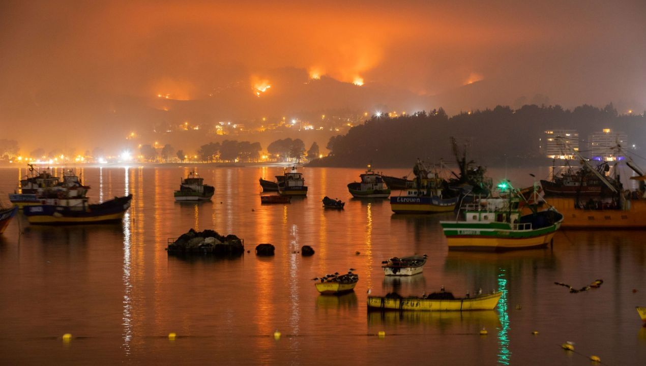 AMLO confirmó el envío de apoyo a Chile ante los incendios forestales que se registran en el país