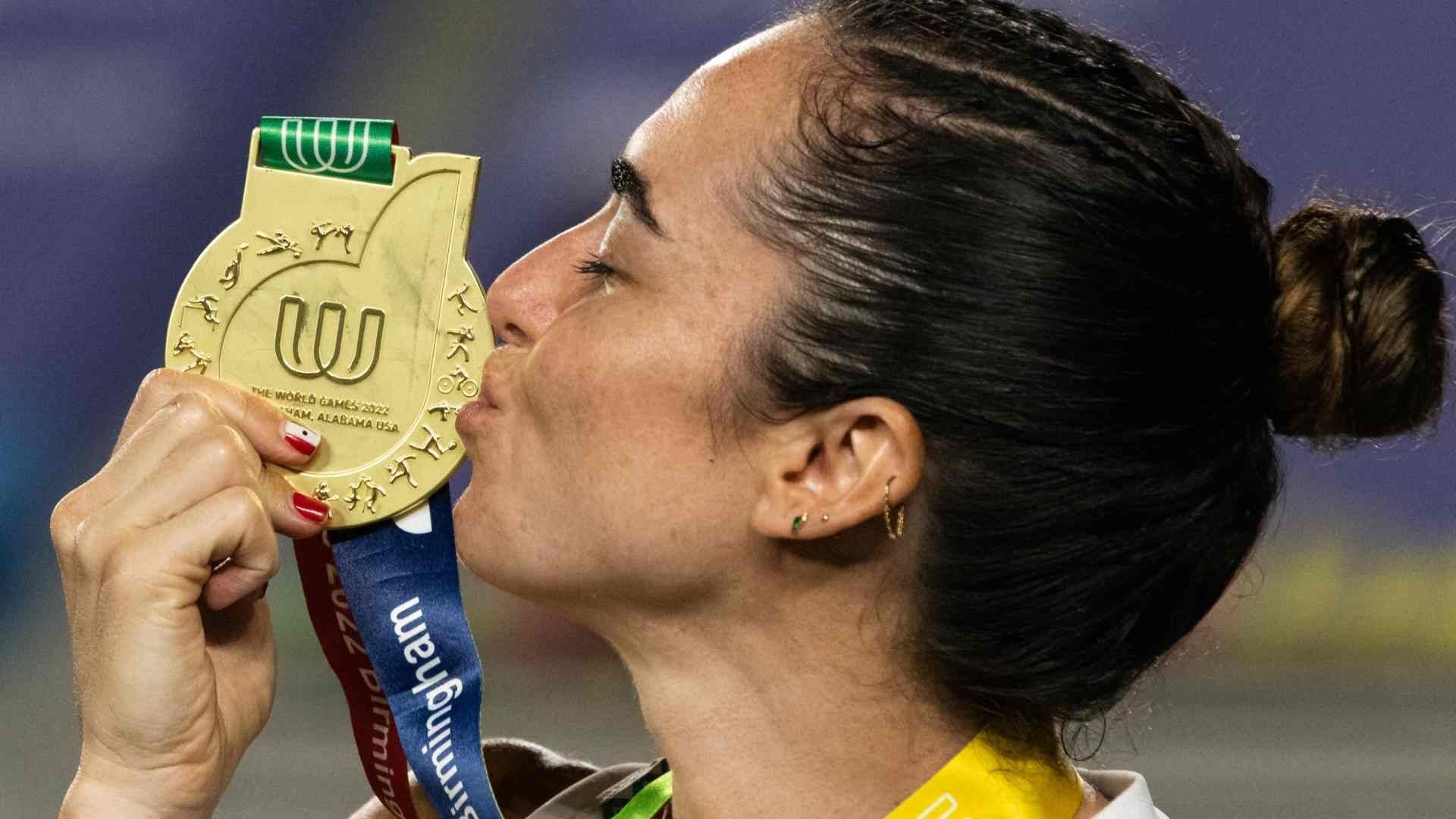 Diana Flores fue figura para ganarle un partido a Estados Unidos por la medalla de oro en los Juegos Mundiales