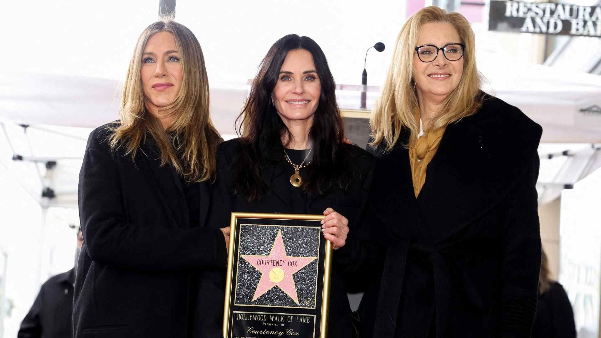 Courteney Cox, de ‘Friends’, recibe estrella en Hollywood