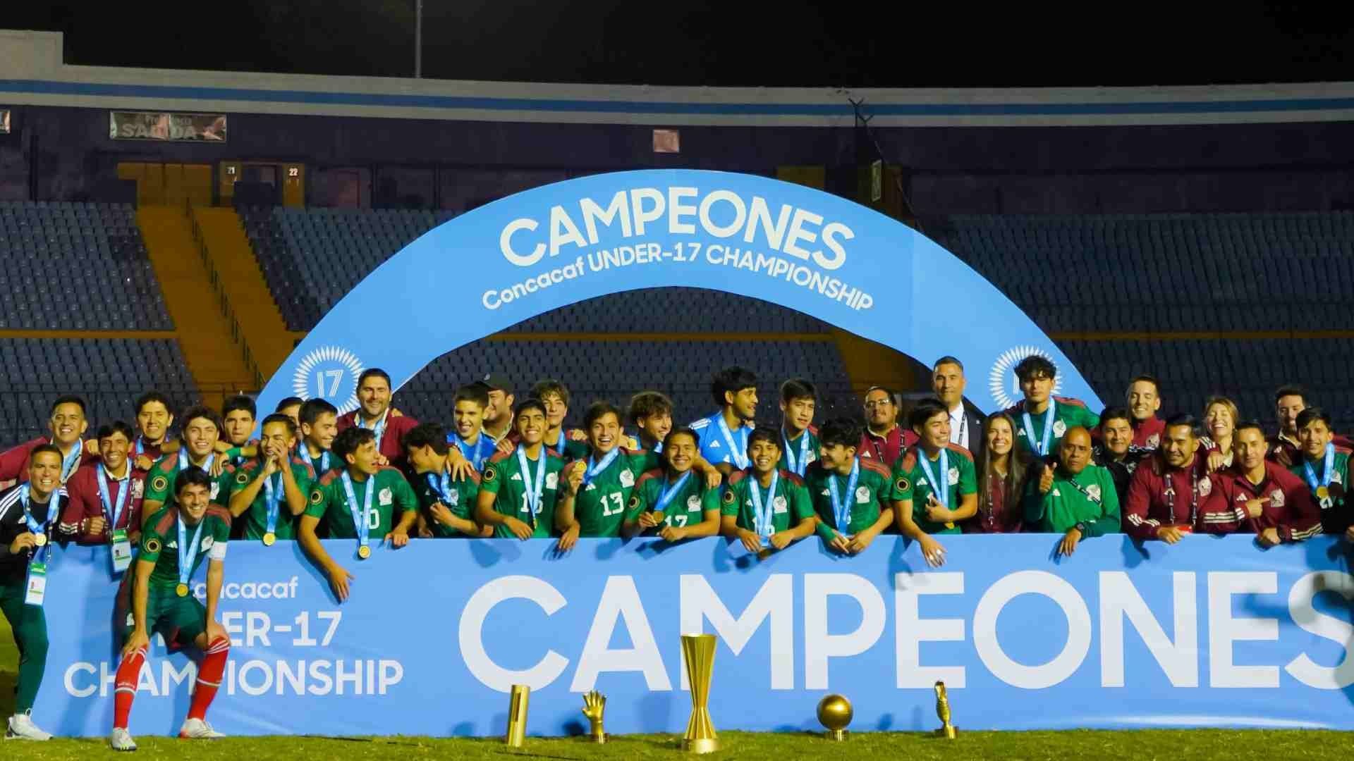 México, Campeón del Premundial de Futbol Guatemala 2023