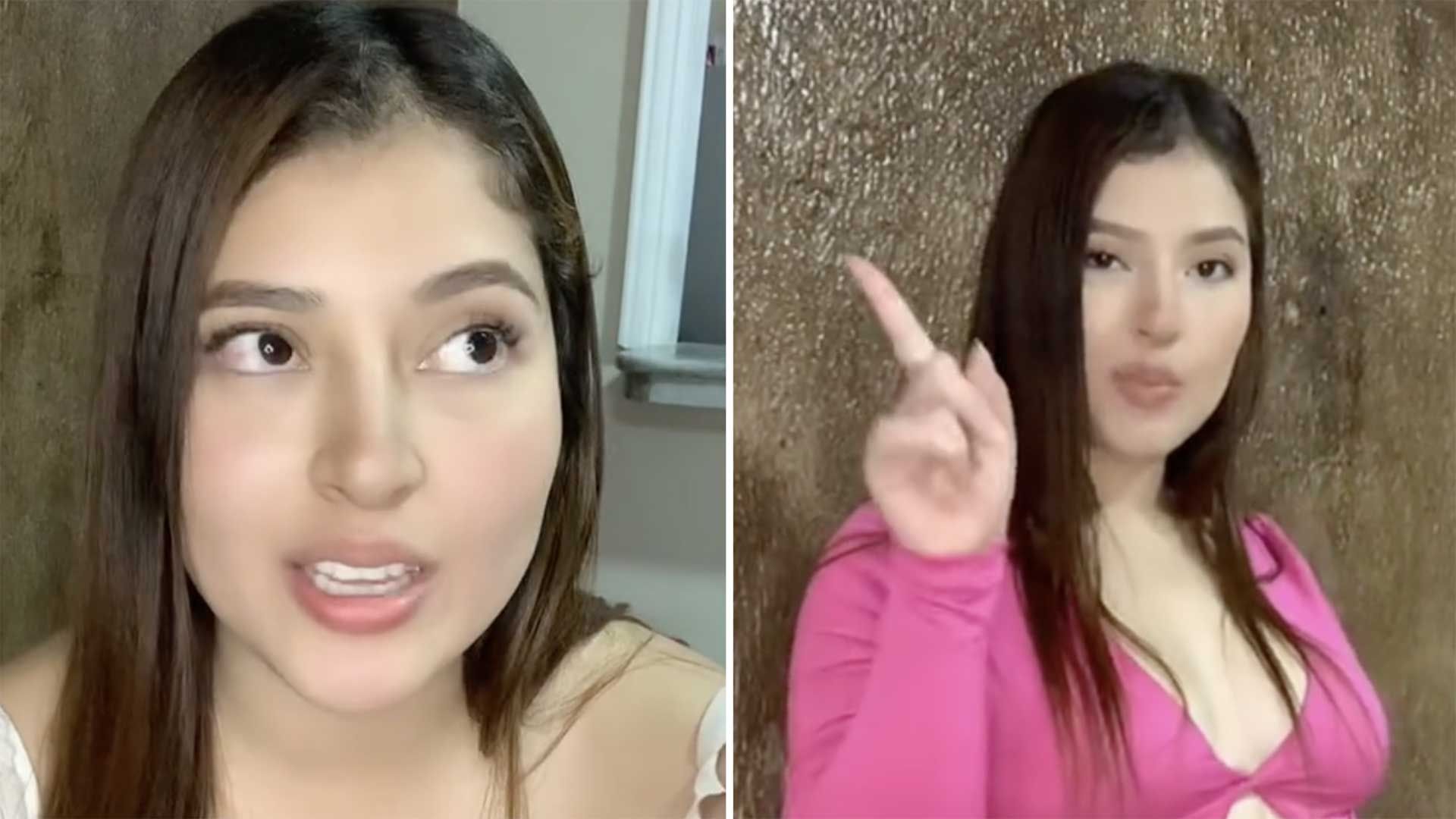 La modelo pidió en un TikTok que no compartan sus fotos de a gratis