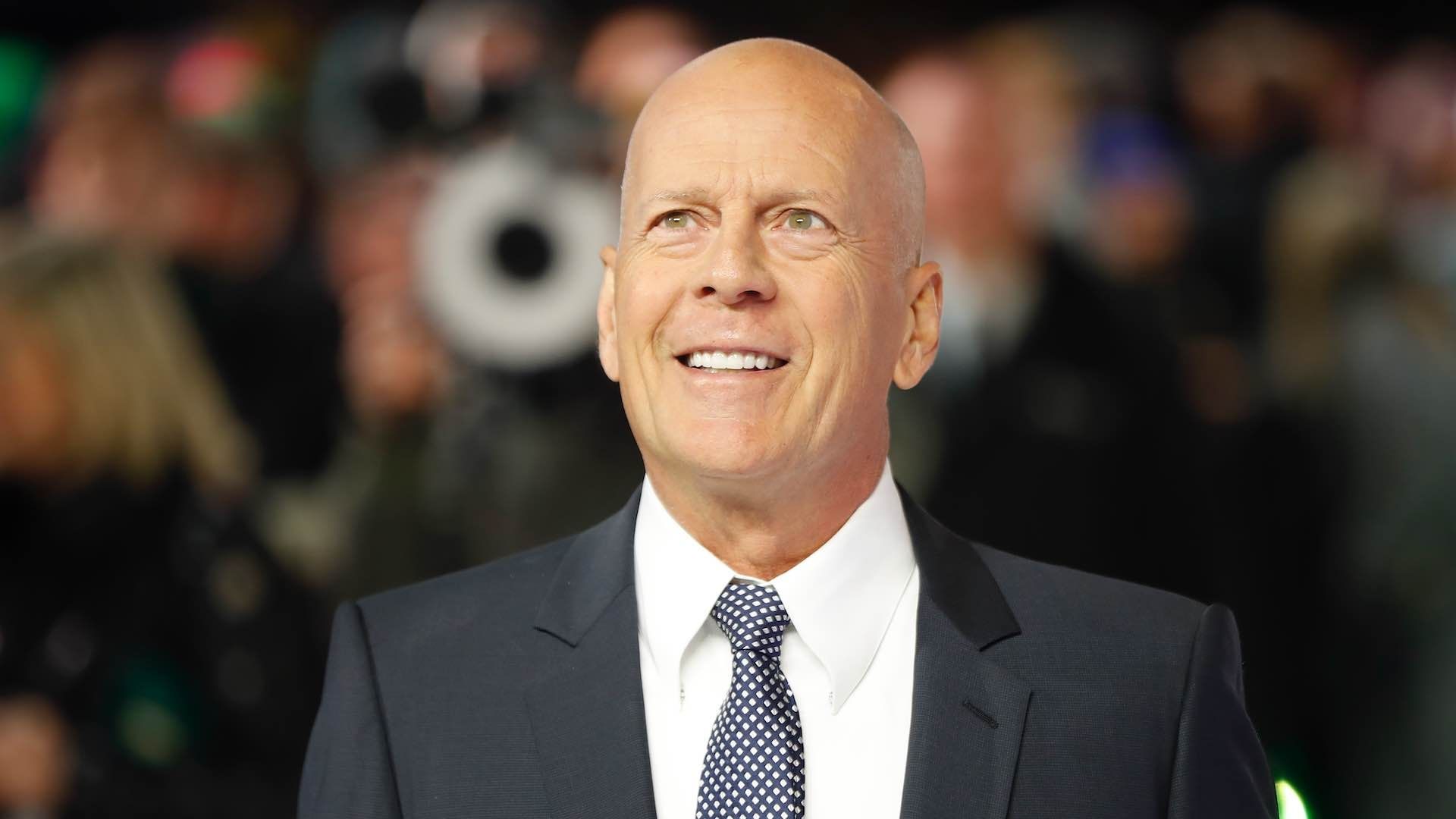 Bruce Willis durante una alfombra roja en 2019