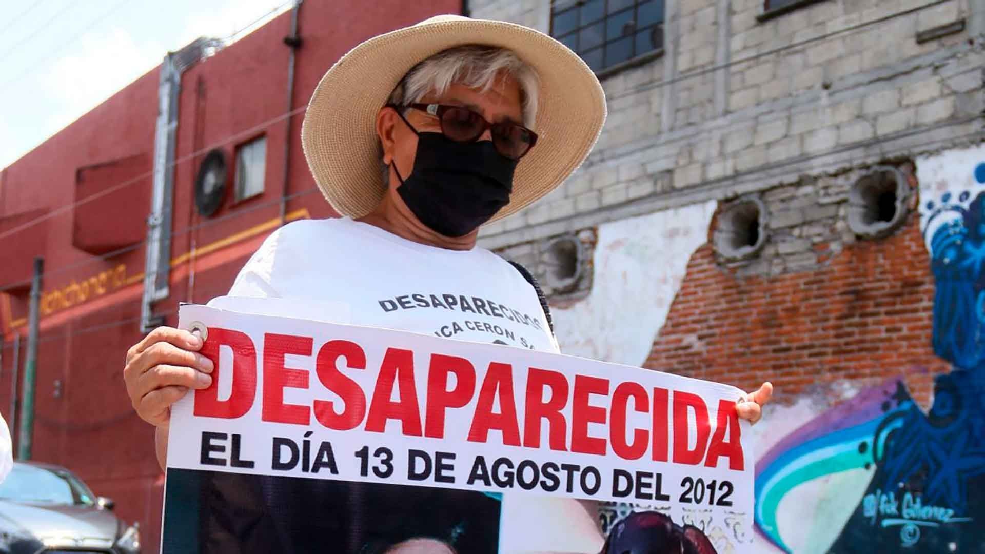 Cada año cambia la geografía y la dinámica del fenómeno de la desaparición en México