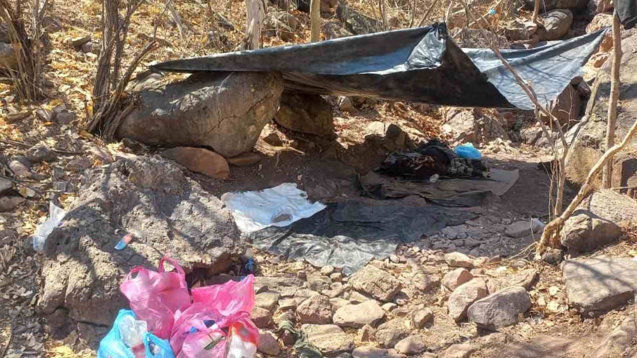 Descubren Campamento del Narco en Michoacán