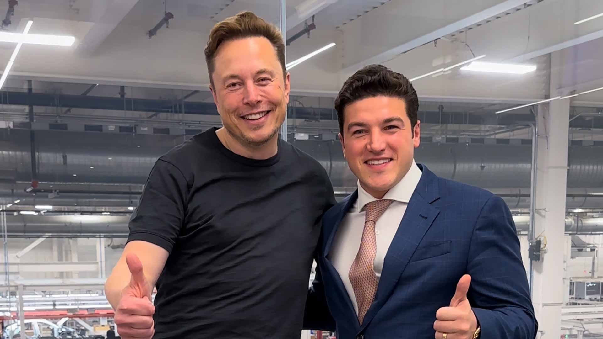 Samuel García se reunió con Elon Musk en Estados Unidos