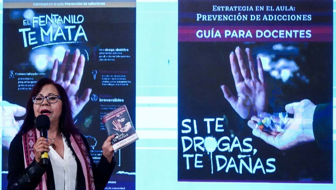 La SEP anunció la campaña contra las drogas para secundarias y preparatorias