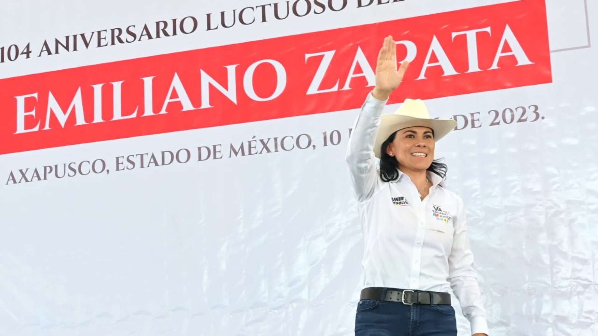 Alejandra del Mora, candidata a la gubernatura del edomex